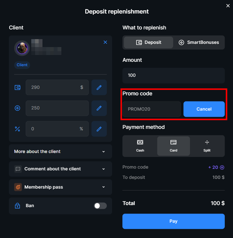 Promocode with replenishment.png