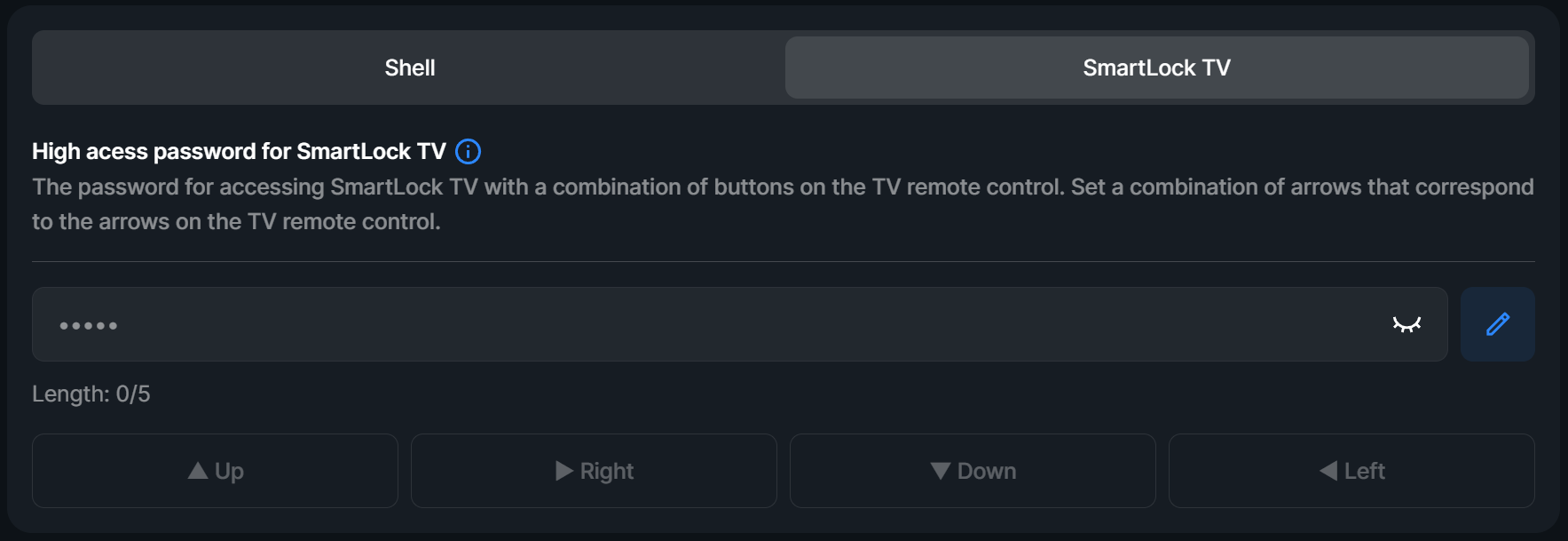 High access password for Smartlock_settings.png